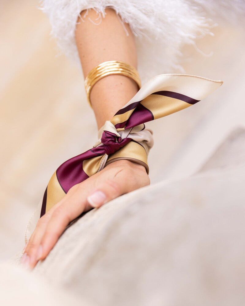 Le Foulard Allegoria - Ocre